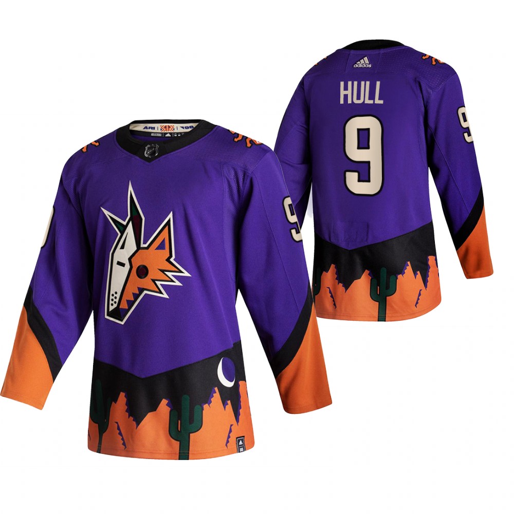 2021 Adidias Arizona Coyotes #9 Clayton Keller Purple Men Reverse Retro Alternate NHL Jersey